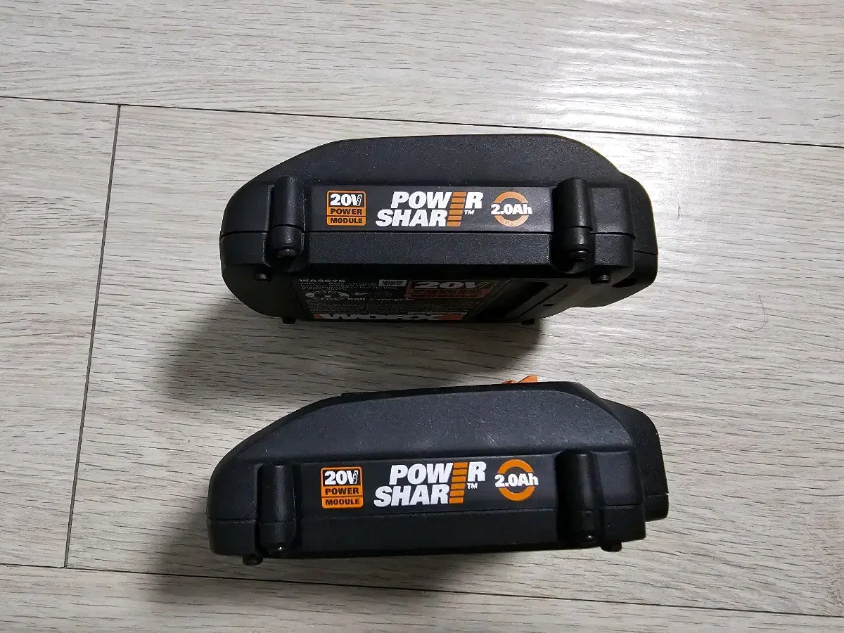 worx 미국판 배터리 WA3575 2.0A 배터리 2개